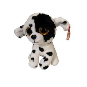 TY Beanie Boos Luther the Dalmatian Dog Bean Bag Plush With Hang Tags 2022